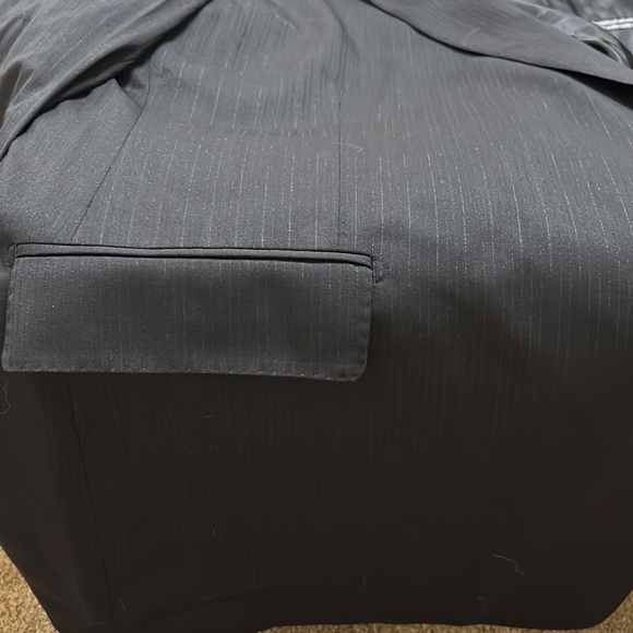 Italian Pinstripe Suit Jacket - Picture 4 of 6